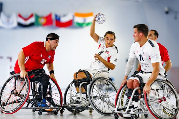 USA Wheelchair Handball Team