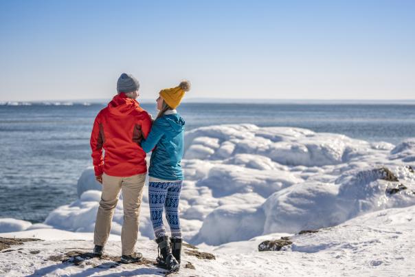 Winter hiking