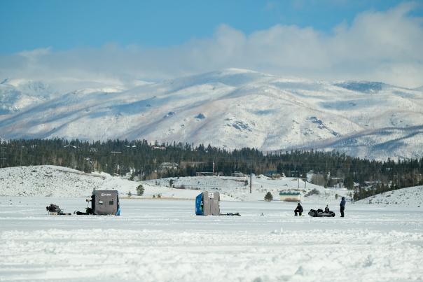 Granby, Colorado - Ice Fishing Large