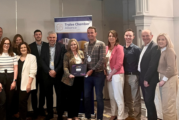 Tralee Chamber Award castle street june 2025