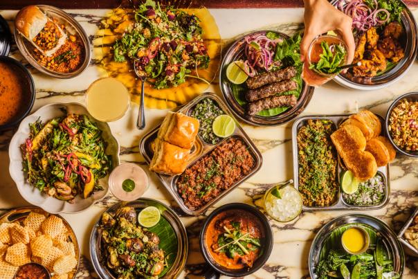 New menu table spread