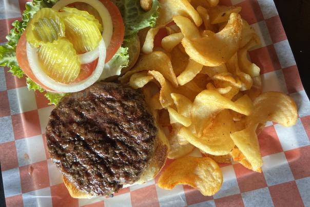 Hard Knocks burger