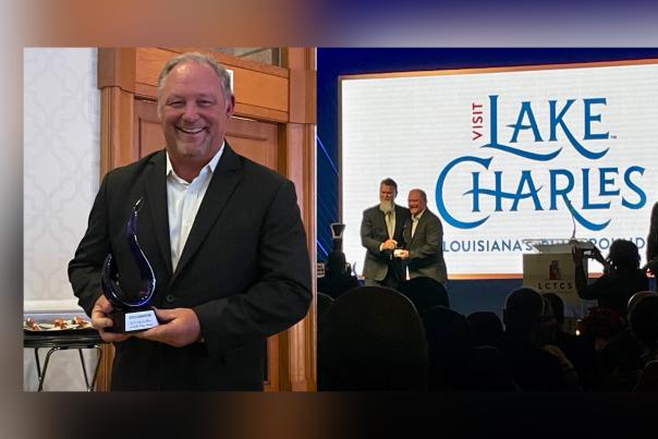 Kyle Edmiston Named Louisiana Community and Technical College System Impact Award Recipient