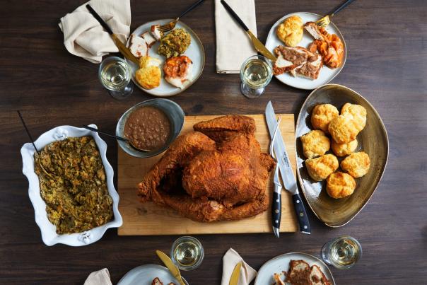 Copeland's of New Orleans' 2025 holiday spread