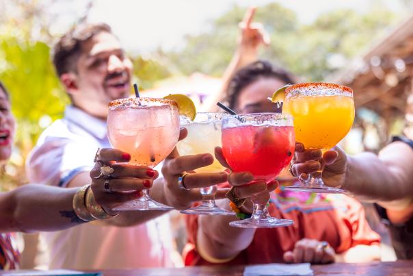 Margaritas - Friends Drinking