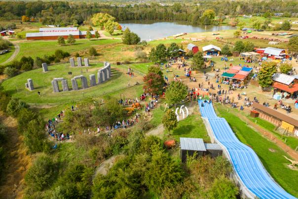 Cox Farms - Fall - Aerial - April Greer - OBVFX - Centreville