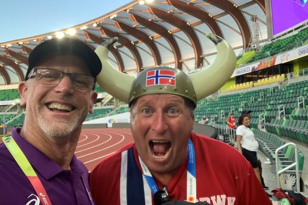Norway Fan Greets Competitors