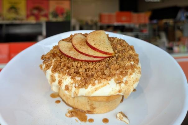 Sin Bun Apple Crisp