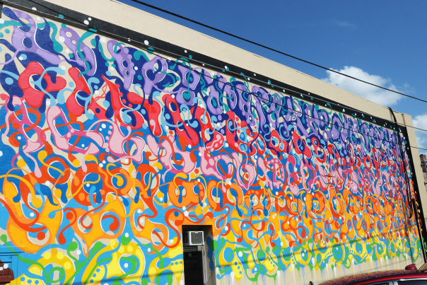 Selma to Montgomery Mural Downtown