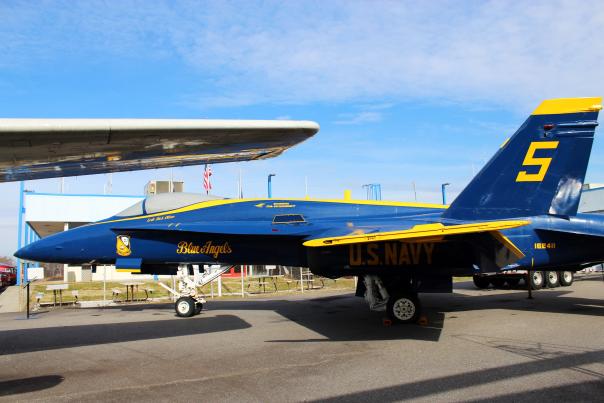 Hickory Aviation Museum- Blue Angel