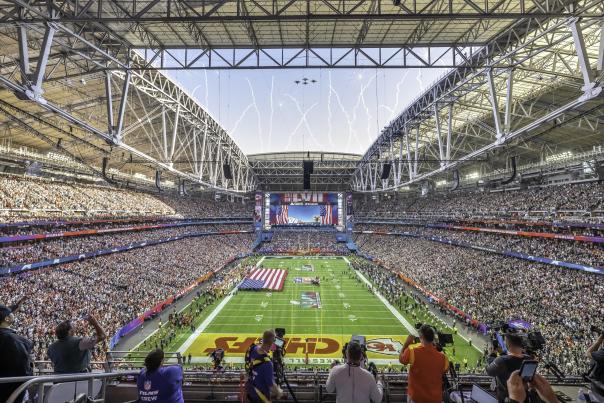 2023 NFL Super Bowl - State Farm Stadium in Glendale, AZ