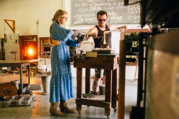 Wimberley Glassworks Pumpkin Class