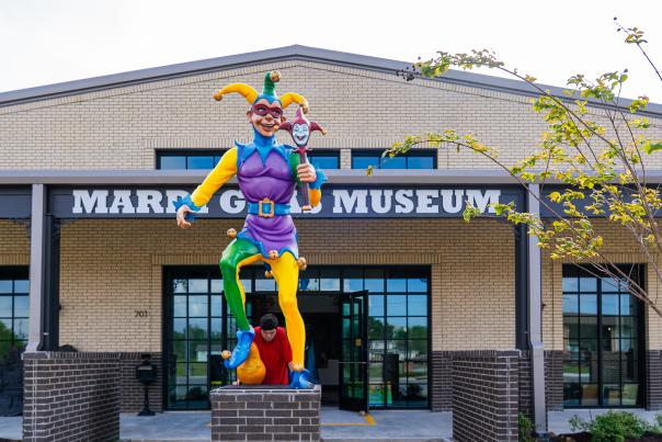 Mardi Gras Museum Front view