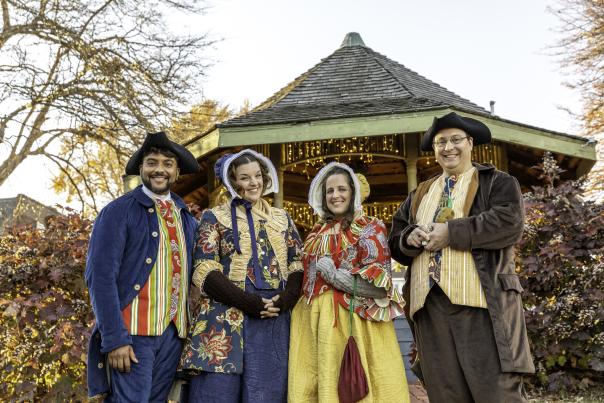 Christmas Traditions Carolers