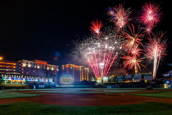 OKC Baseball Club Fireworks