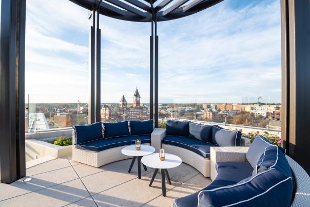 Rooftop events at the Laurel