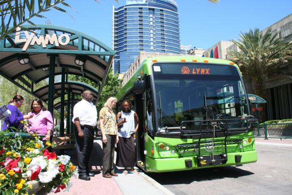 Lynx, Central Florida Regional Transportation Authority bus stop