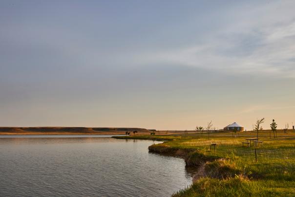 Scenic image of Horsethief Reservoir