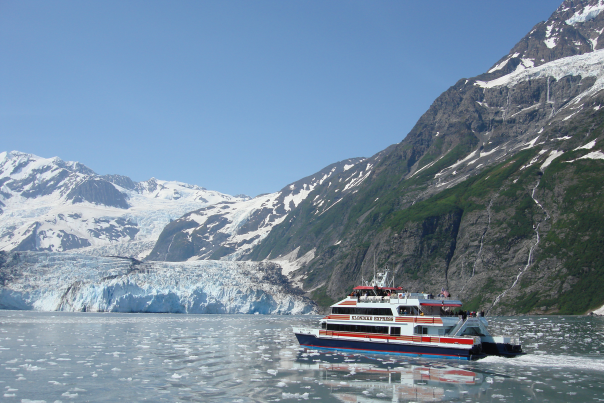 26 Glacier Cruise boat sailing in Prince William Sound