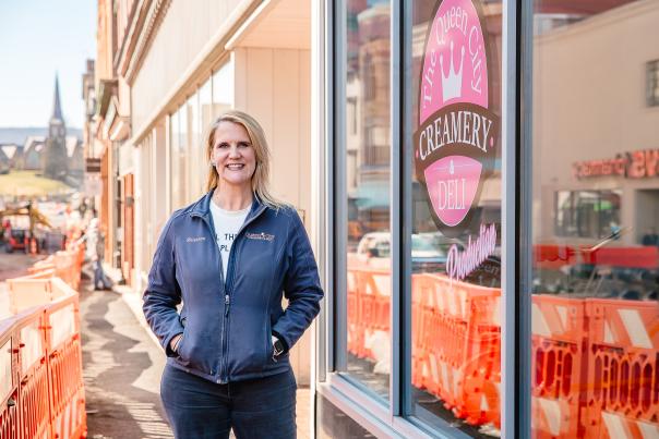 Rhiannon Brown - Queen City Scoop Shop - Cumberland Maryland