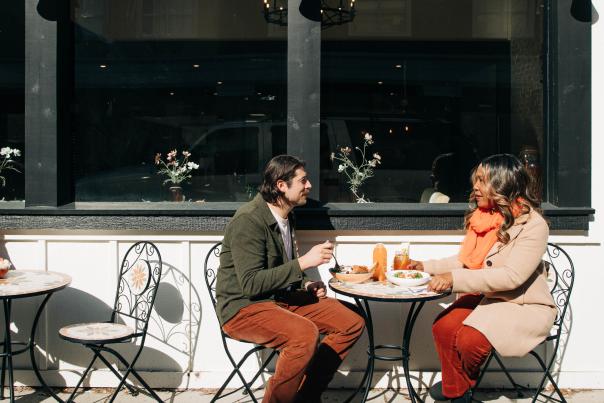 Patio Dining Downtown