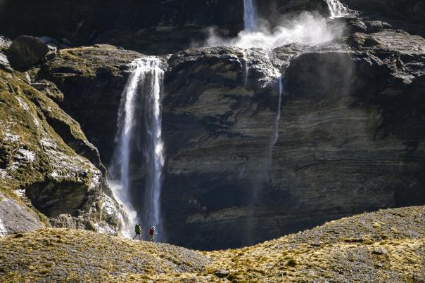 Hiking Earnslaw Burn in Summer
