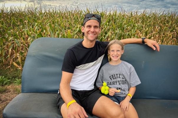 Explore 5.3 miles of corn maze at Feltz Family Dairy in Central Wisconsin this fall.