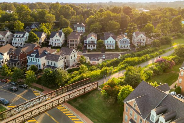 Town of Herndon - obvfx April Greer - Aerial - Neighborhoods