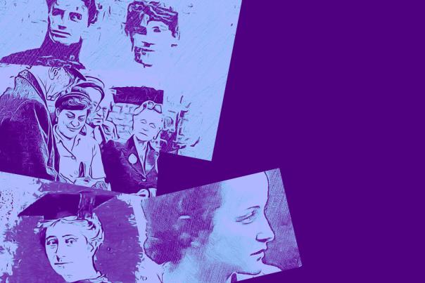 Two tone images of the women featured in this article.