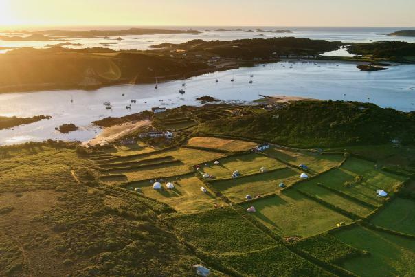Camping on Bryher
