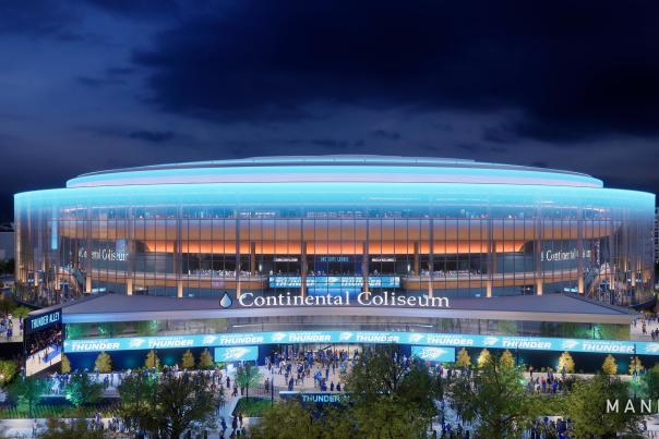 Continental Coliseum Rendering