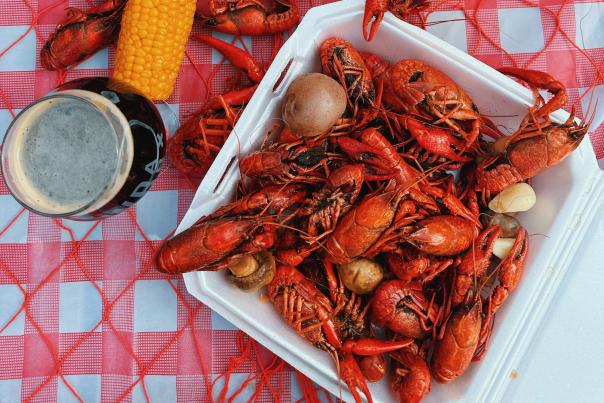 Crawfish Boil at White rock brewing