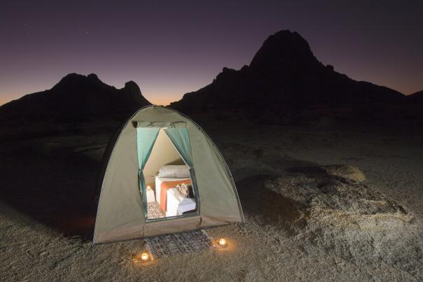 Glamorous camping in the middle of the desert in Greater Palm Springs.
