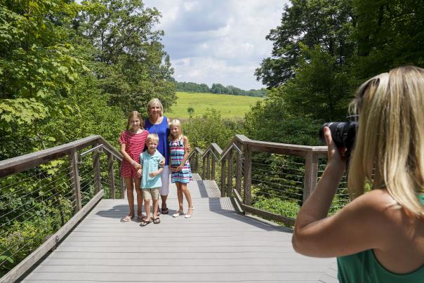 Longwoods Meadow with family