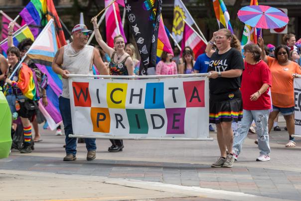 Wichita Pride parade image