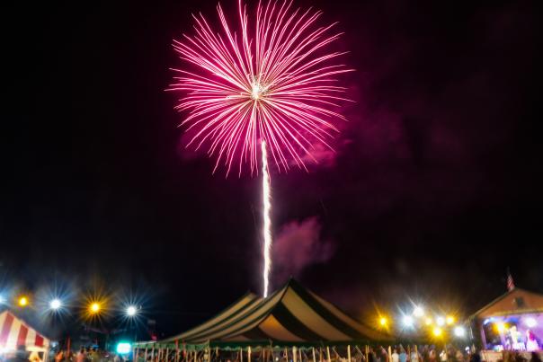 Fireworks at Smoke Eaters Jamboree