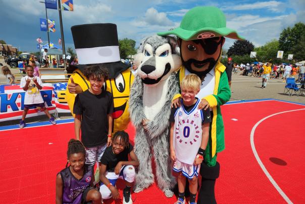 gus macker mascot