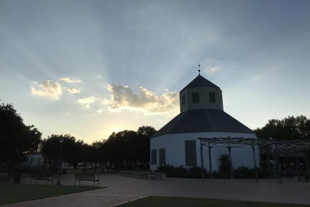 Vereins Kirche at Sunset