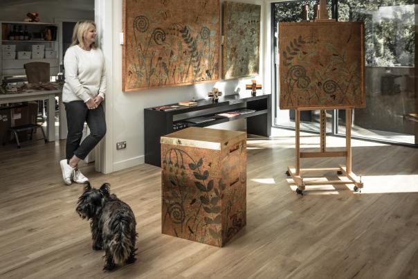 Jenny Mehrtens in her Arrowtown Studio by Emma Westwood