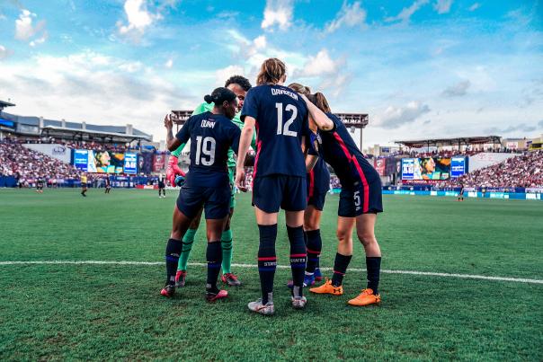 USWNT. Courtesy of US Soccer.