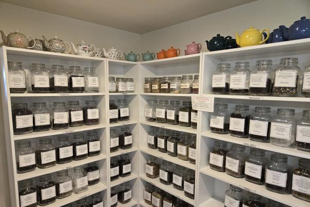 Oxford Hall jars of tea