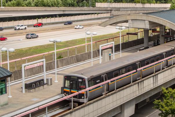 North Springs or Medical Center MARTA Train