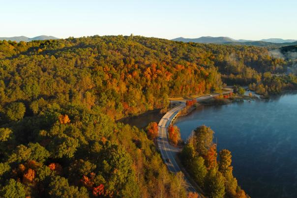 Fall drone shot by C.C.