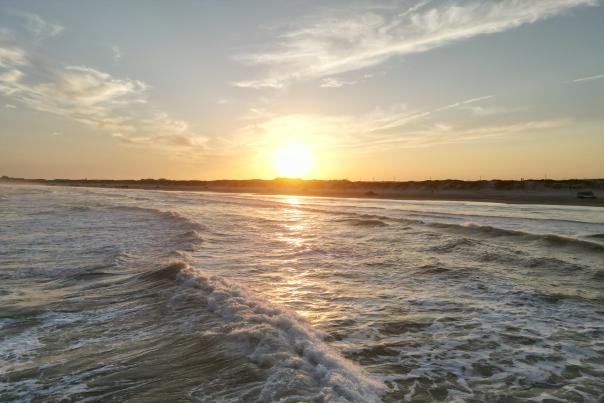 Beach Sunset, Fall