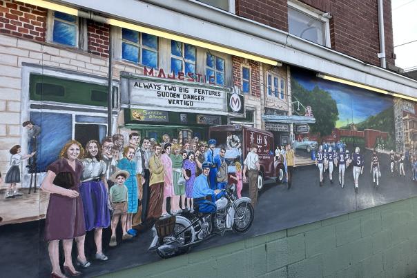 Shamokin Irish Isle Mural