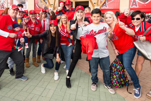 Angels Baseball Fans