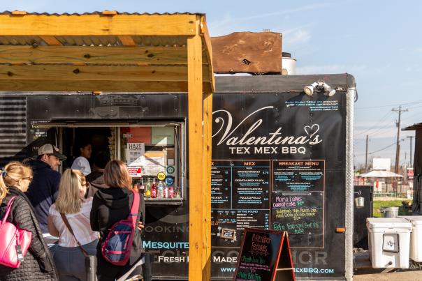 Valentina's Tex Mex BBQ Food Truck. Credit Kirsten Kaiser