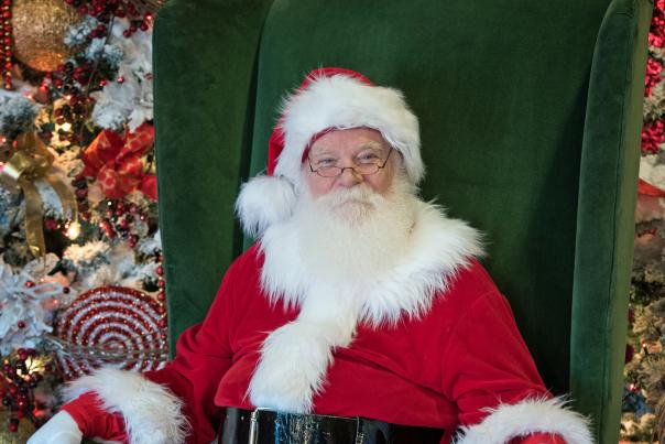 Santa at Market Street