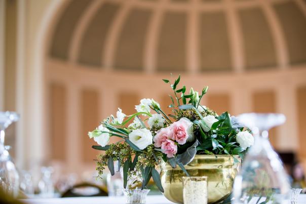 Flower Arrangement At The Magnolia Ballroom In Milledgeville, GA