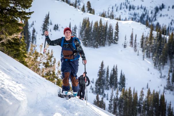 Ski touring with Snowcat Skiing for Nature at Snowbird